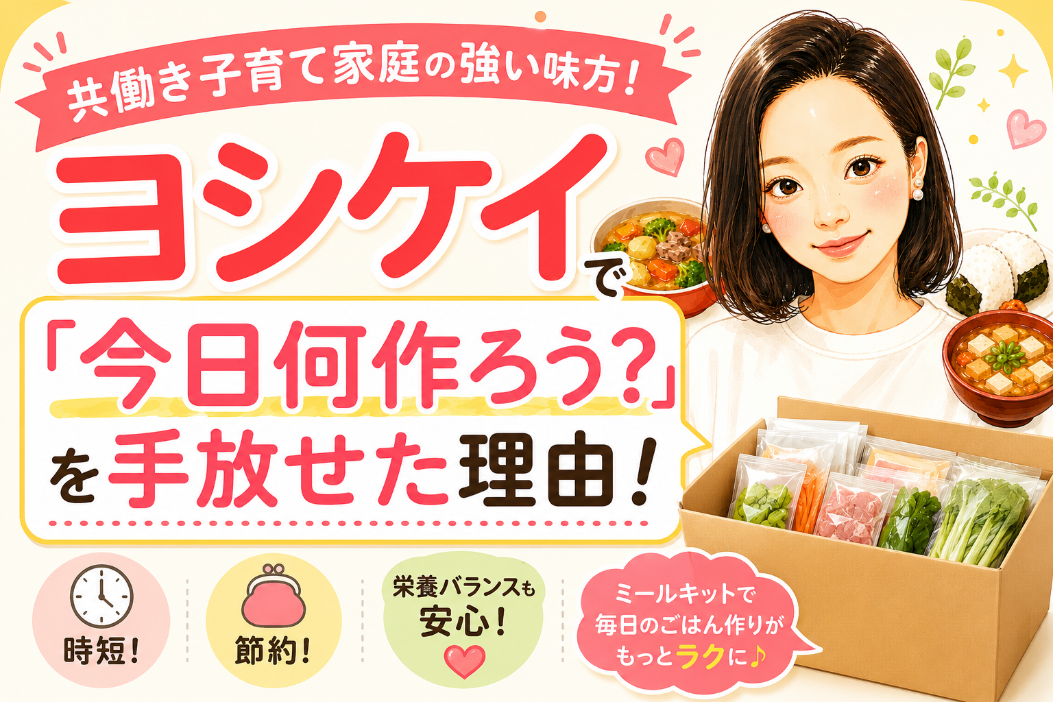 ヨシケイで今日何作ろうを手放せた理由のアイキャッチ画像