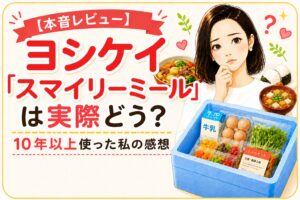 【本音レビュー】ヨシケイ「スマイリーミール」は実際どう？
